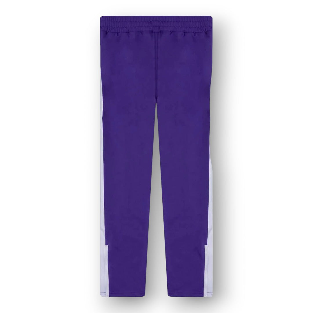 PAM ANGEL CLASSIC TRACK PANTS ''PURPLE/WHITE''