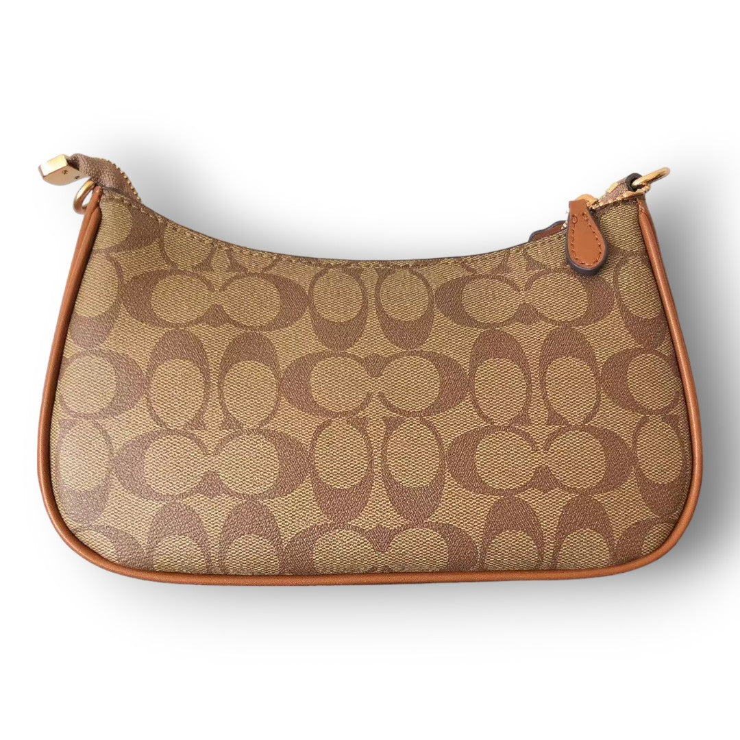 COACH ''RING PRINT'' SMALL HANDBAG