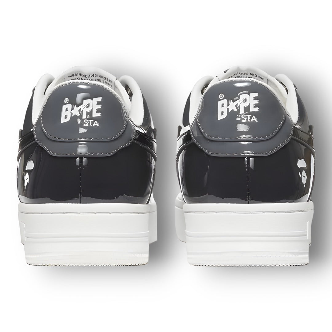 APE ''GREY/BLACK LEATHER''