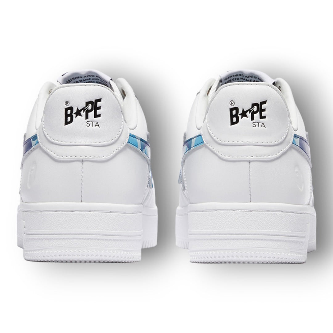 APE ''BLUE/WHITE CAMOUFLAGE''