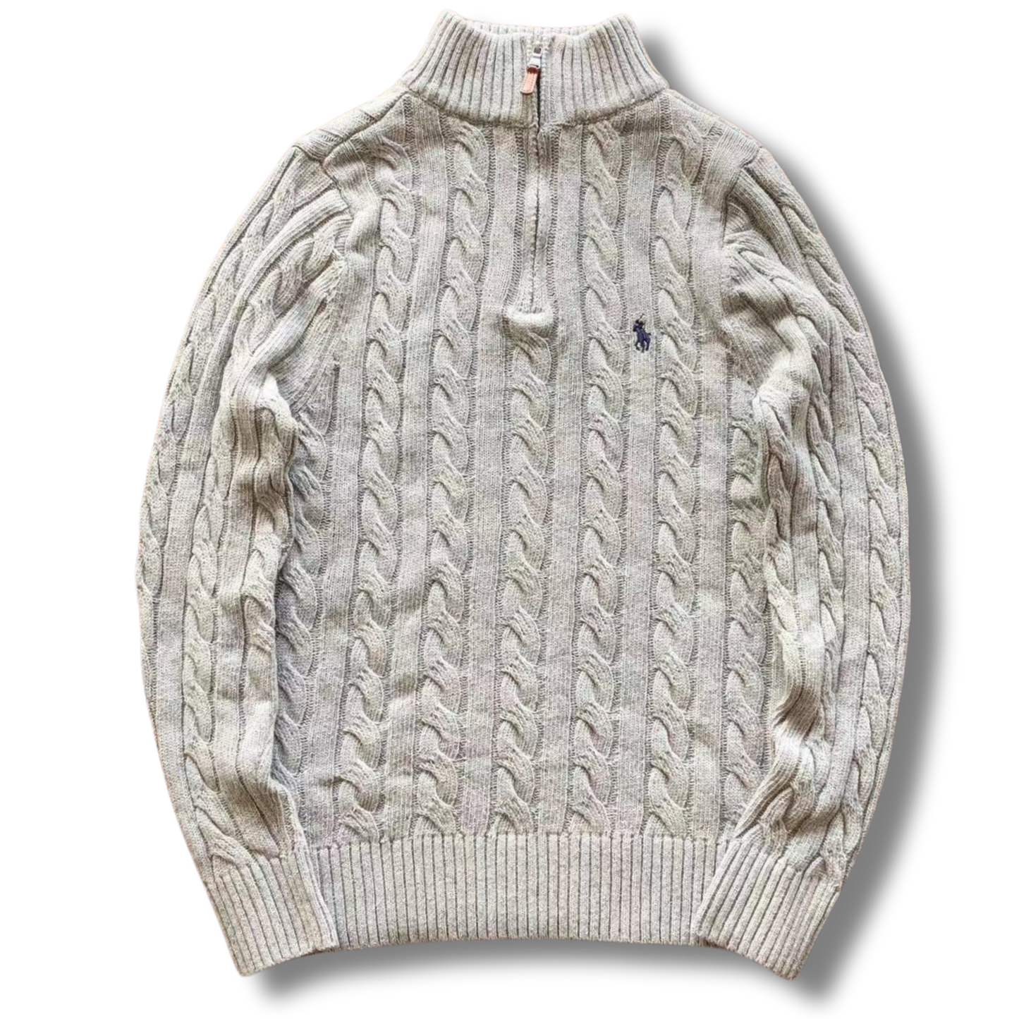 RAL LAUR ZIP SWEATER