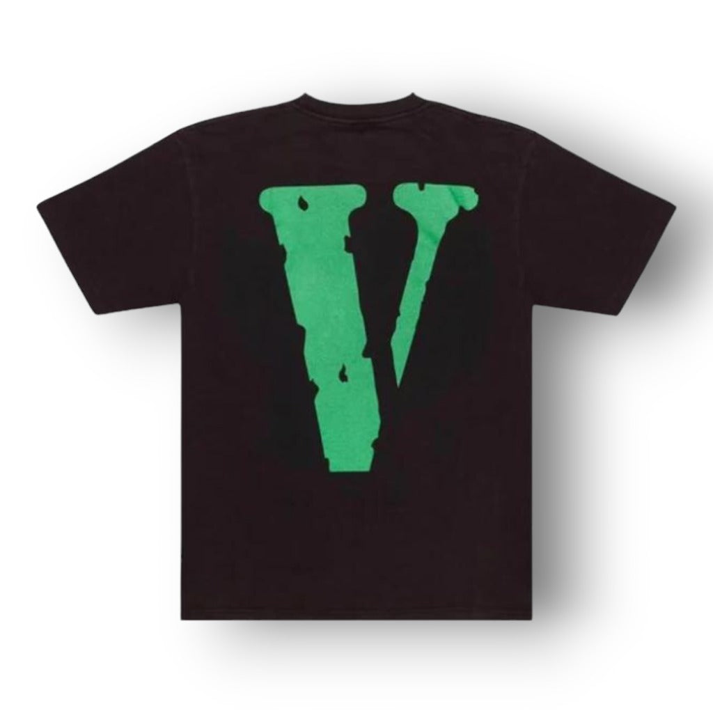 LONE FRIEND T-SHIRT ''BLACK/GREEN''