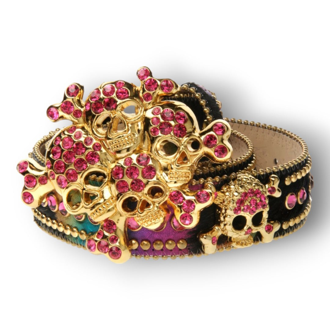 SKULL BELT ''RAINBOW''