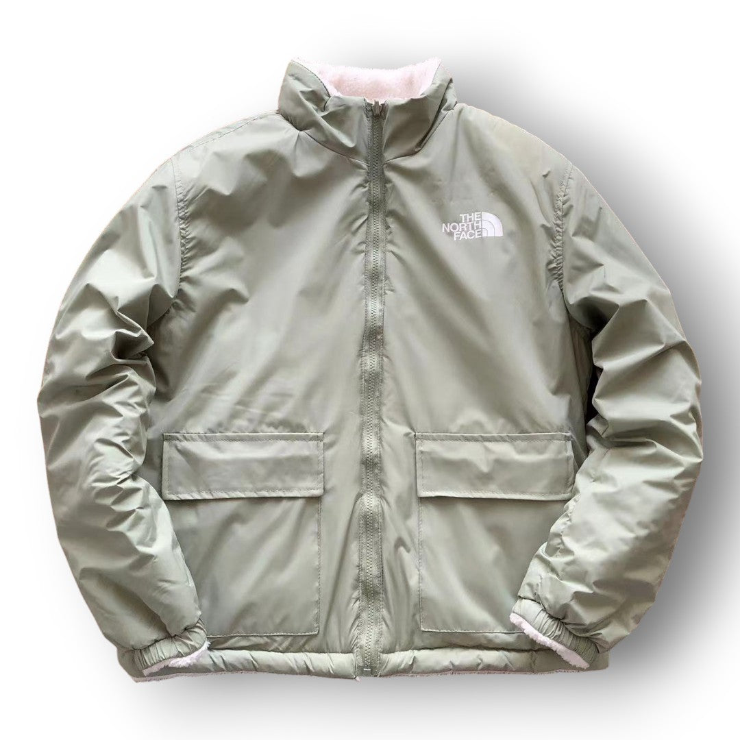 THE NO FACE REVERSIBLE ''WHITE'' FLEECE