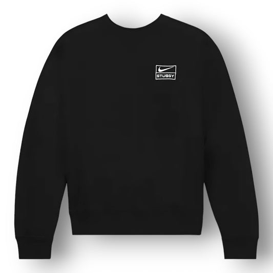 N1KE X STUSY CREWNECK ''BLACK''