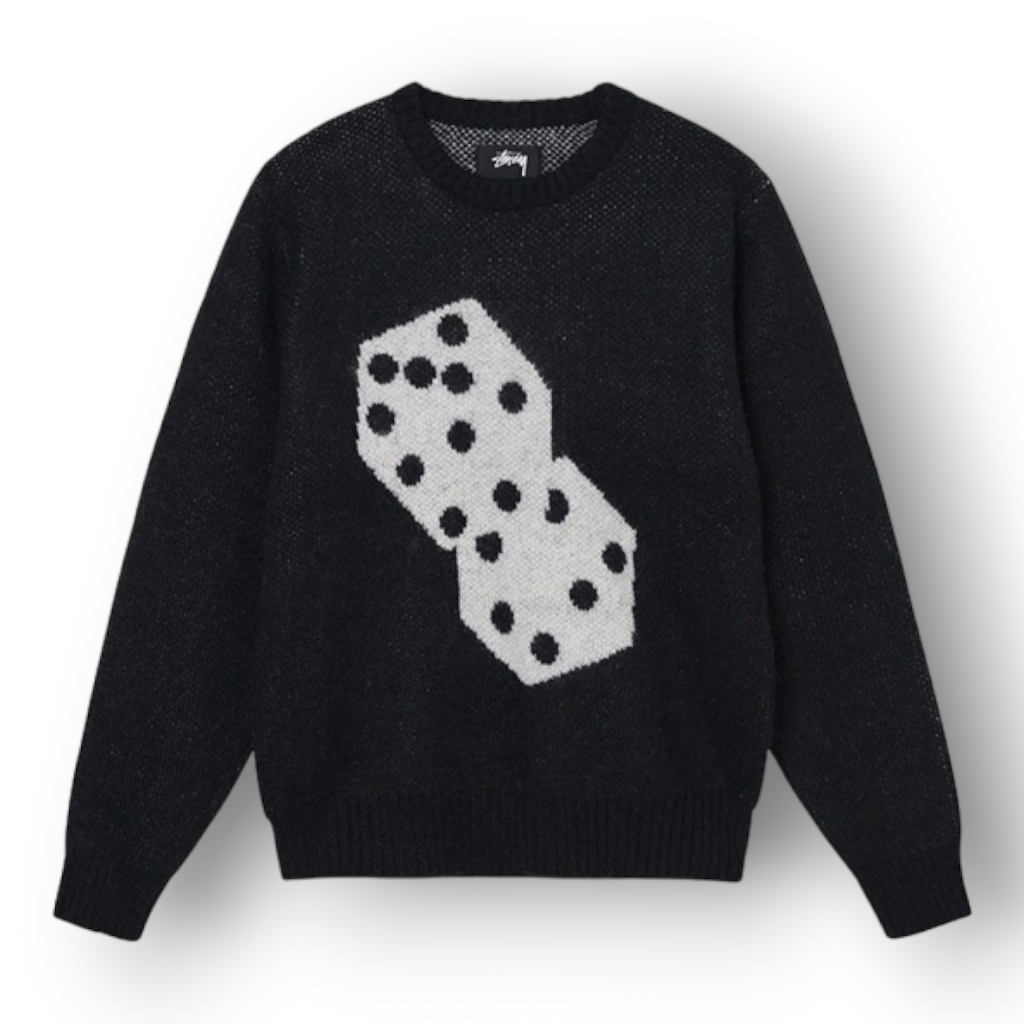 STUSY DICE ''MOHAIR'' SWEATER