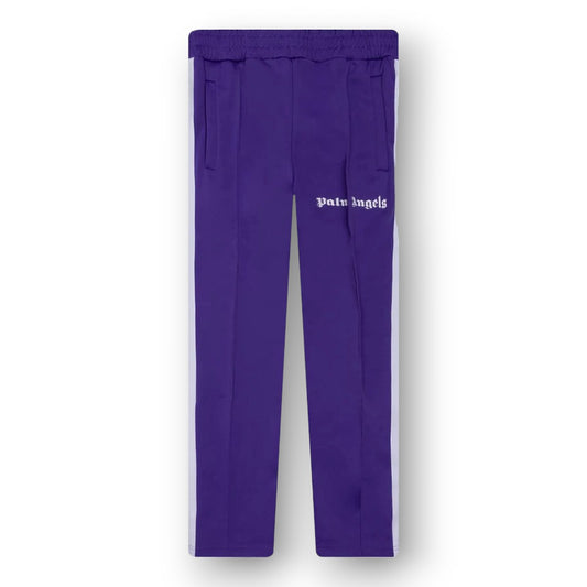 PAM ANGEL CLASSIC TRACK PANTS ''PURPLE/WHITE''