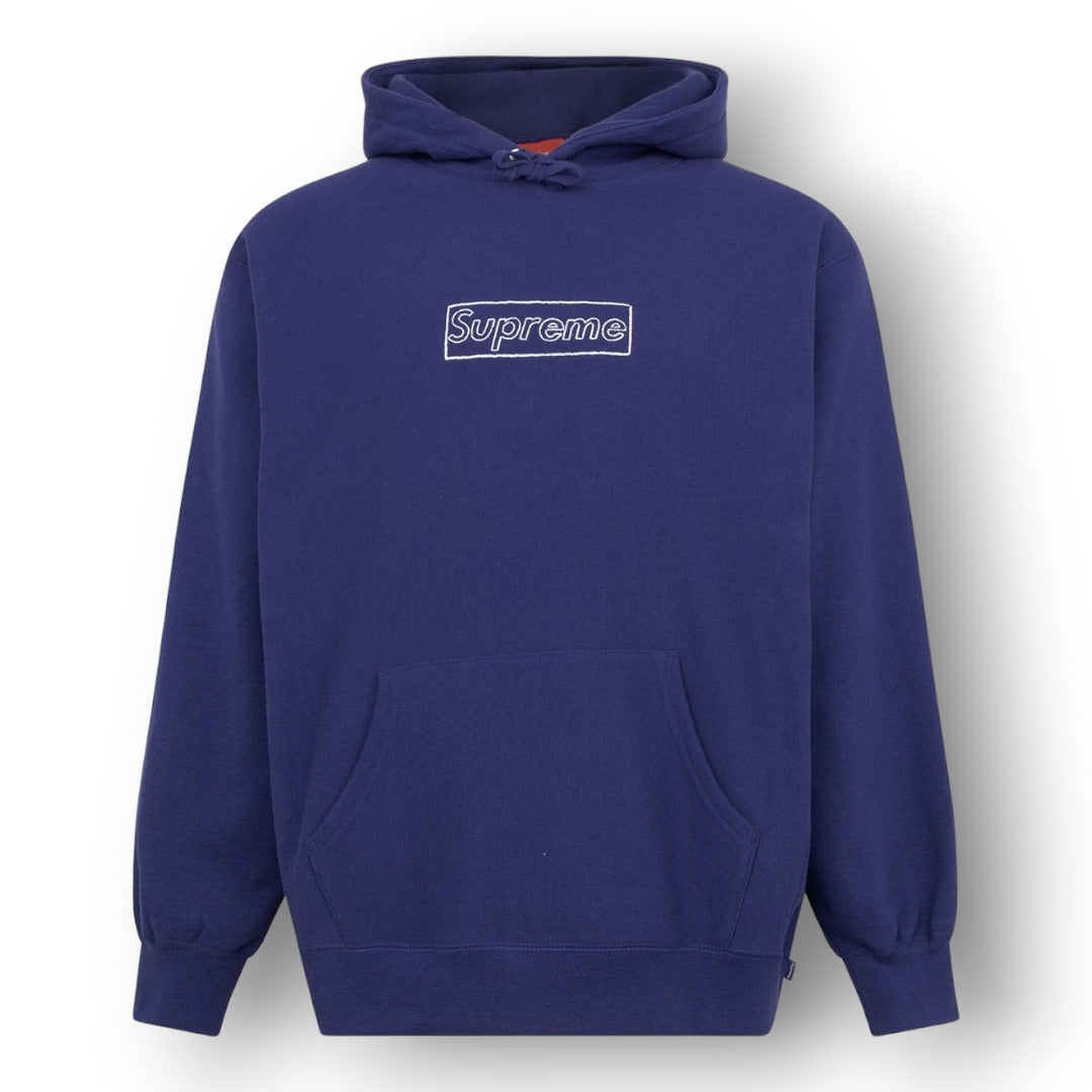 SUP LOGO HOODIE ''DARK BLUE''