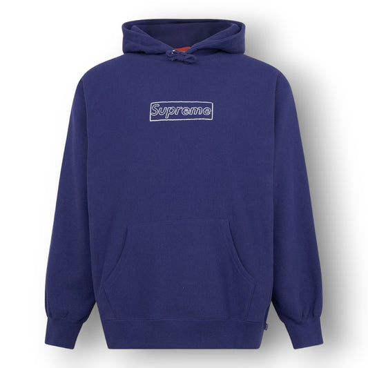 SUP LOGO HOODIE ''DARK BLUE''
