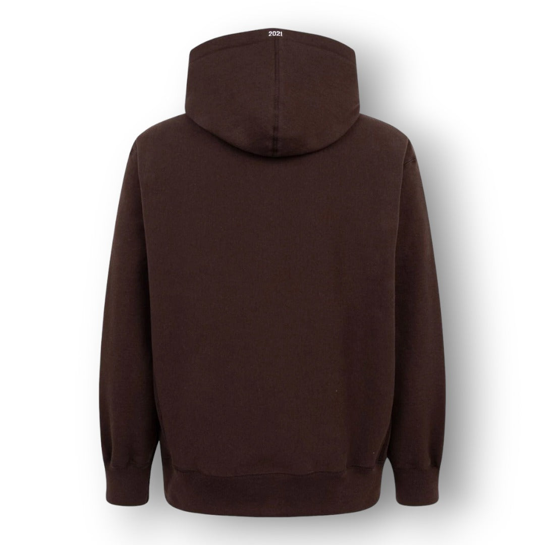 SUP LOGO HOODIE ''BROWN''