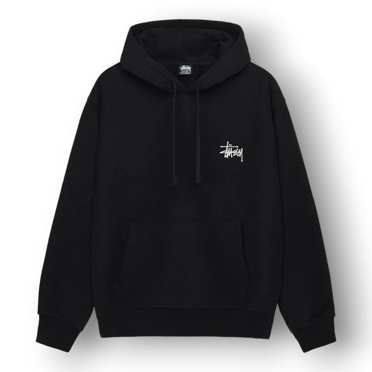 STUSY BASIC LOGO HOODIE ''BLACK'' HOODIE