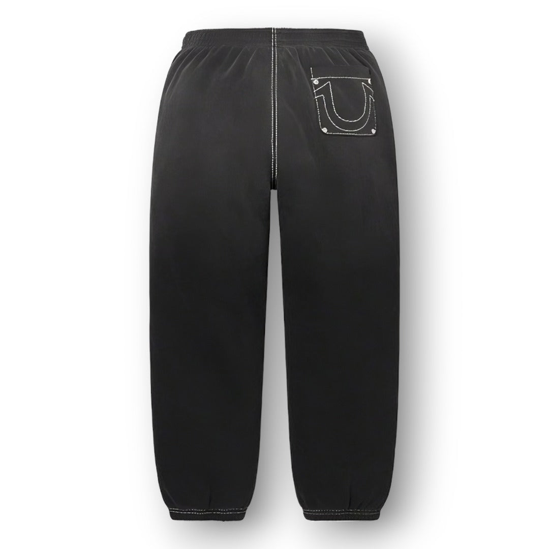 SUPER ''BLACK'' SWEATPANTS