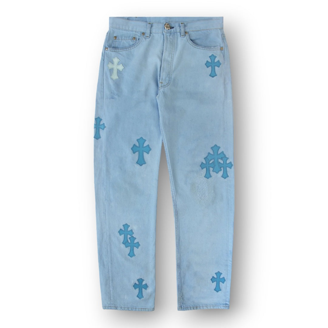 CROME HEART ''SKY BLUE'' JEANS