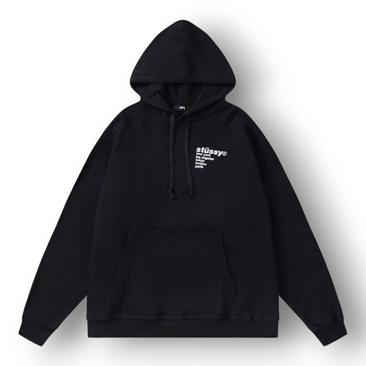 STUSY STRAWBERRY ''BLACK'' HOODIE