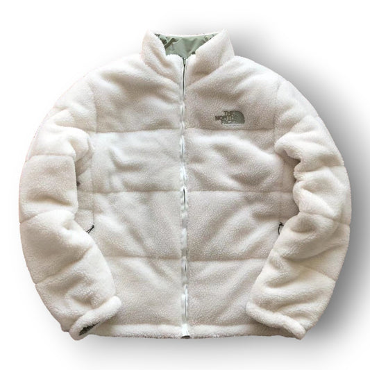 THE NO FACE REVERSIBLE ''WHITE'' FLEECE