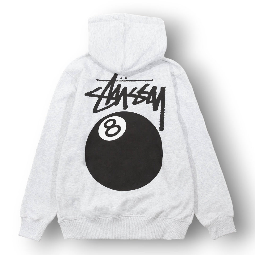 Stusy 8 Ball ''white'' Hoodie – Baltic Wear 