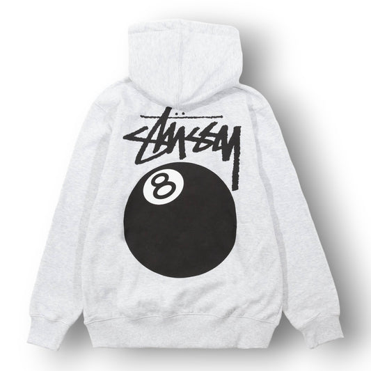 STUSY 8 BALL ''WHITE'' HOODIE