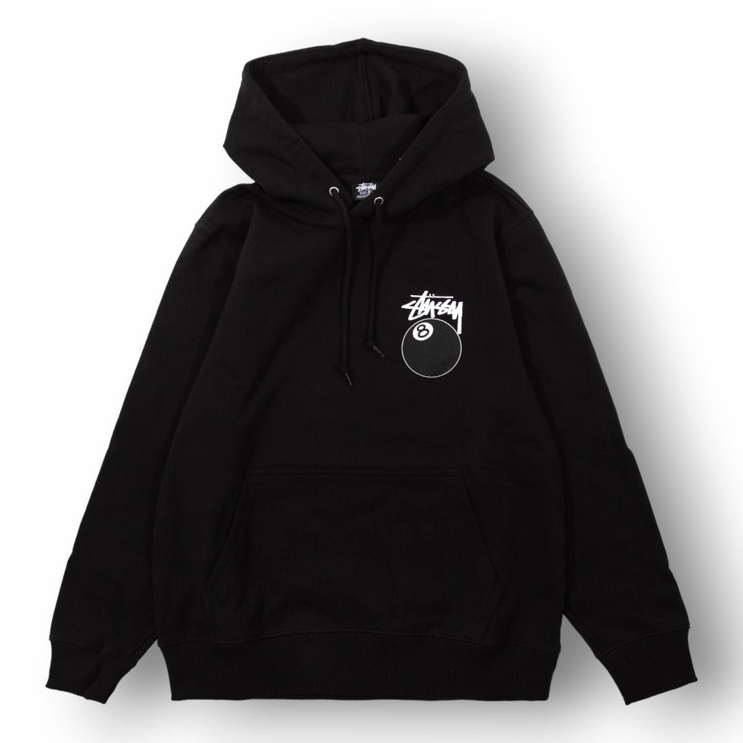 STUSY 8 BALL ''BLACK'' HOODIE