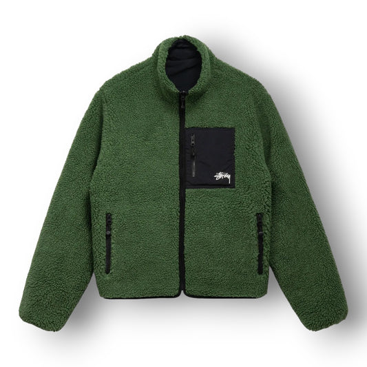 STUSY 8 BALLREVERSIBLE JACKET ''GREEN''