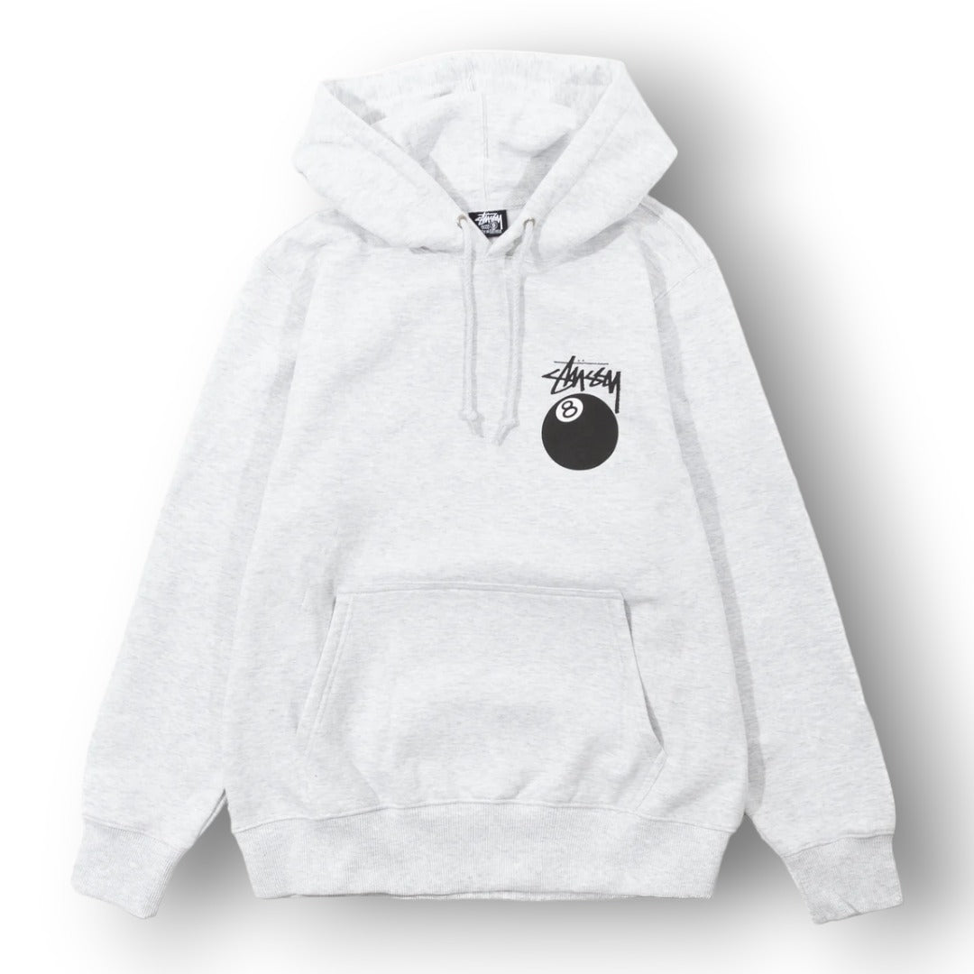 STUSY 8 BALL ''WHITE'' HOODIE