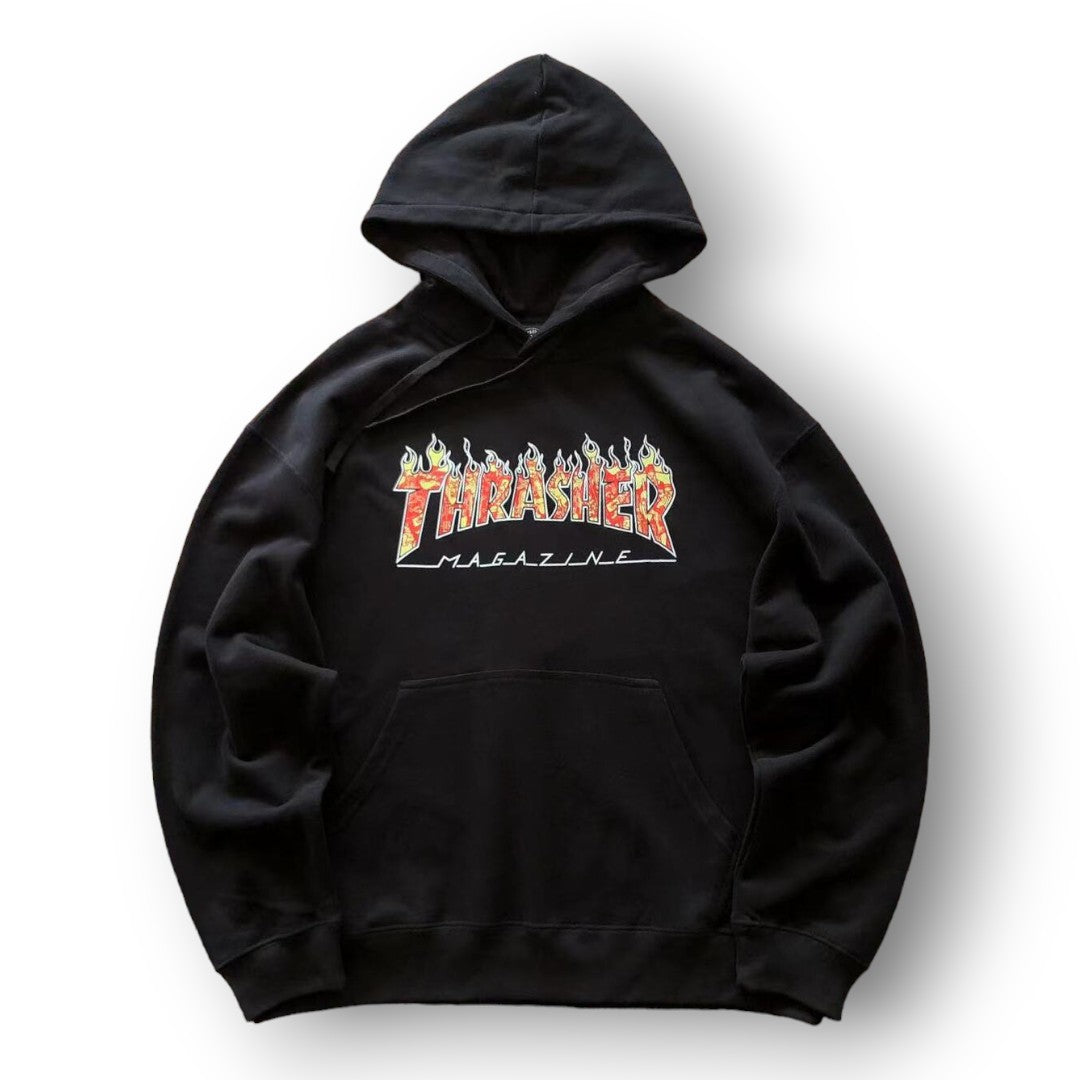 THRASHER ''BLACK'' HOODIE