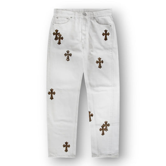 CROME HEART ''WHITE'' JEANS