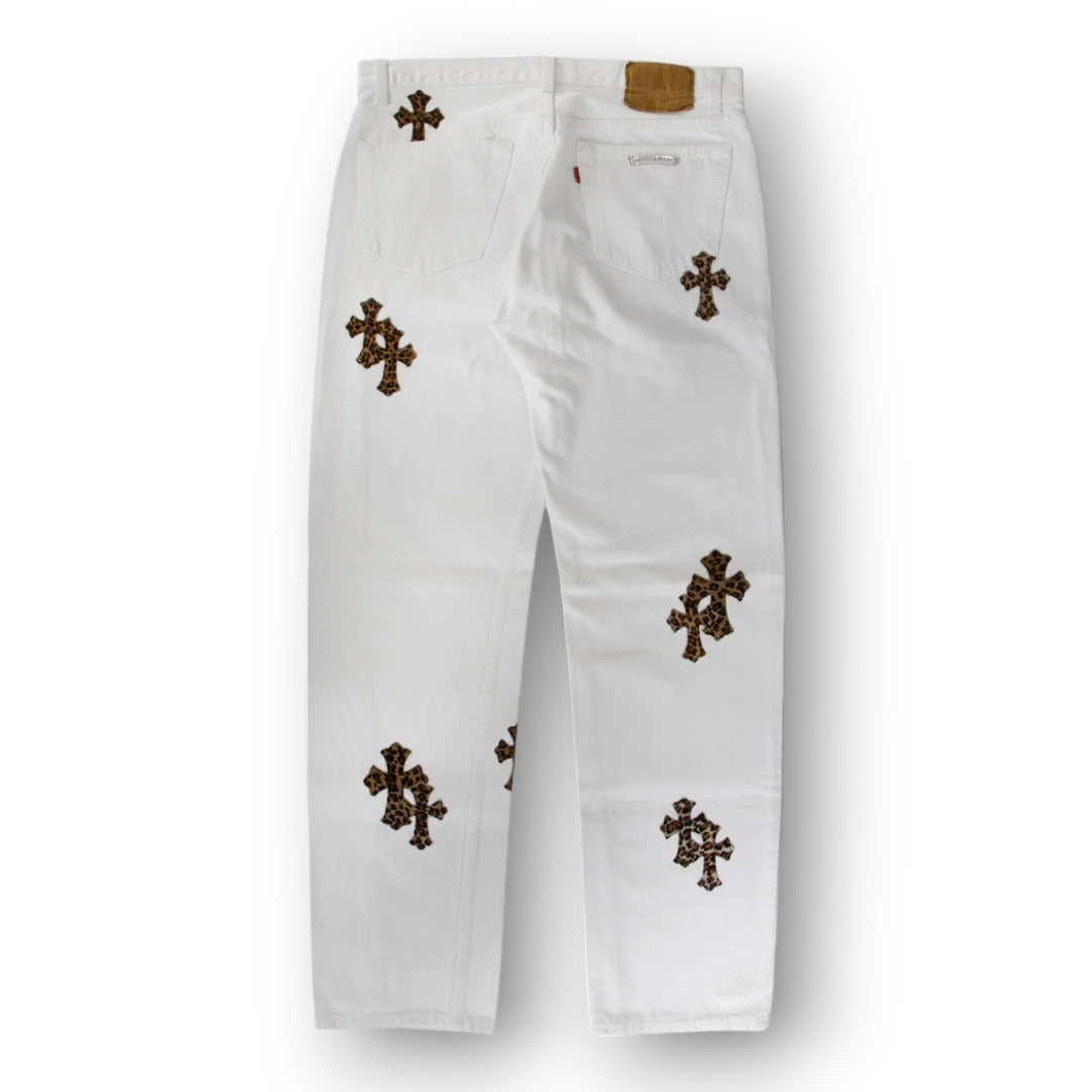 CROME HEART ''WHITE'' JEANS