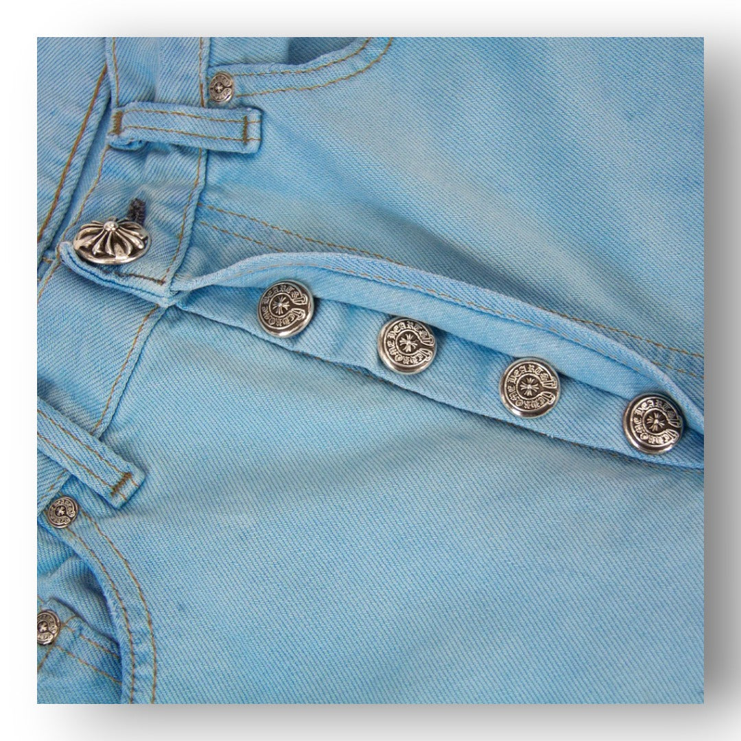 CROME HEART ''SKY BLUE'' JEANS