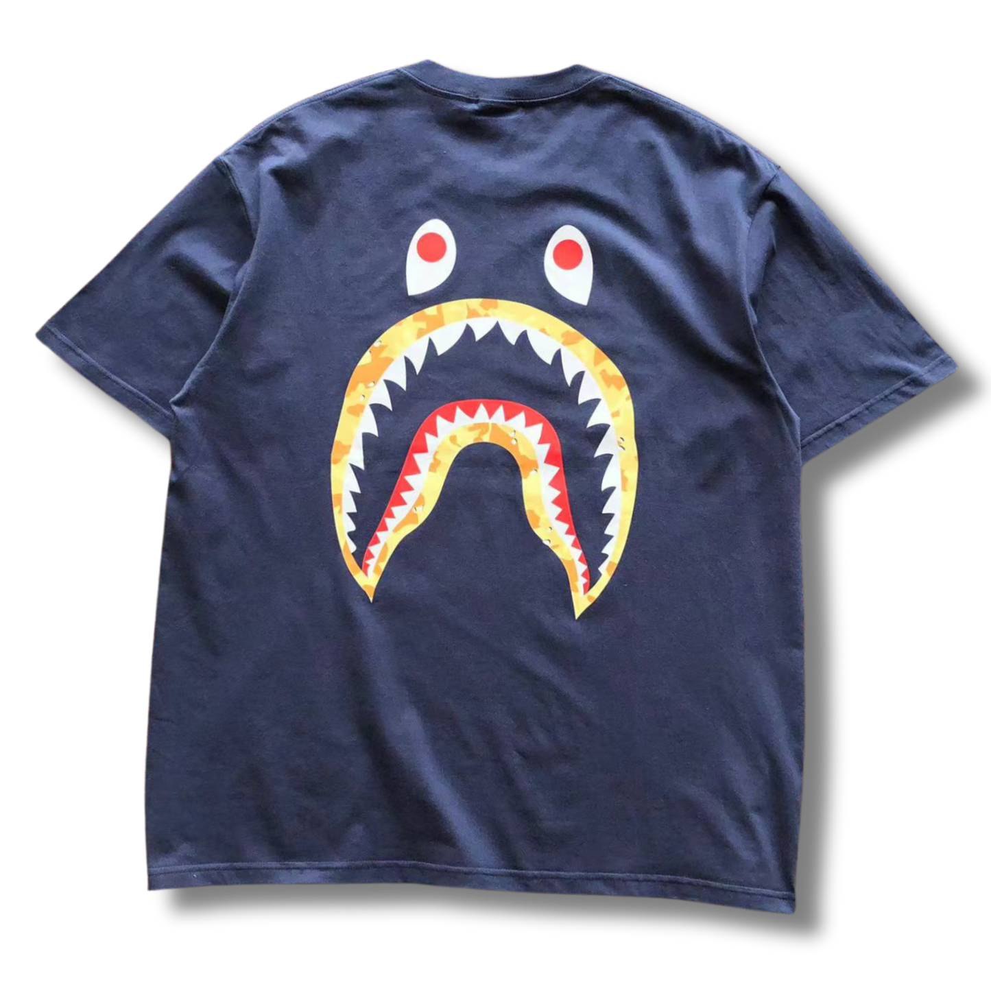 APE X STUSY "SMILE" T-SHIRT