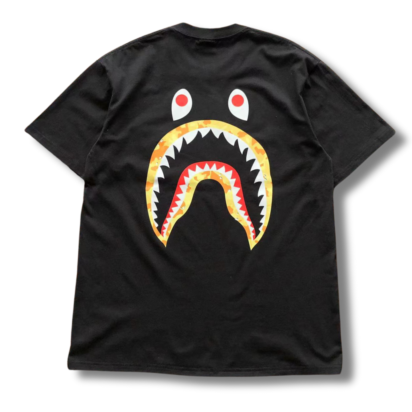 APE X STUSY "SMILE" T-SHIRT