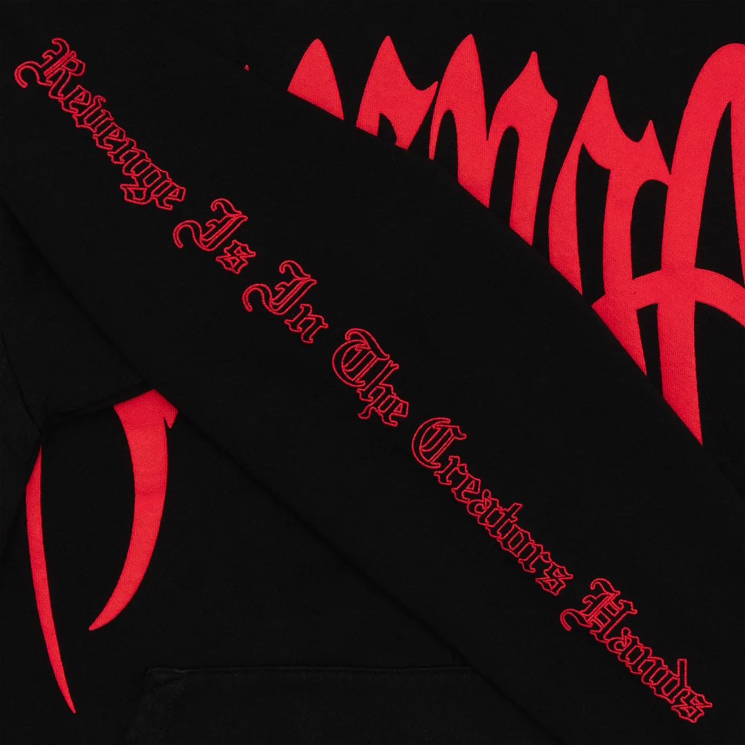 REVENGE ''RED/BLACK'' HOODIE