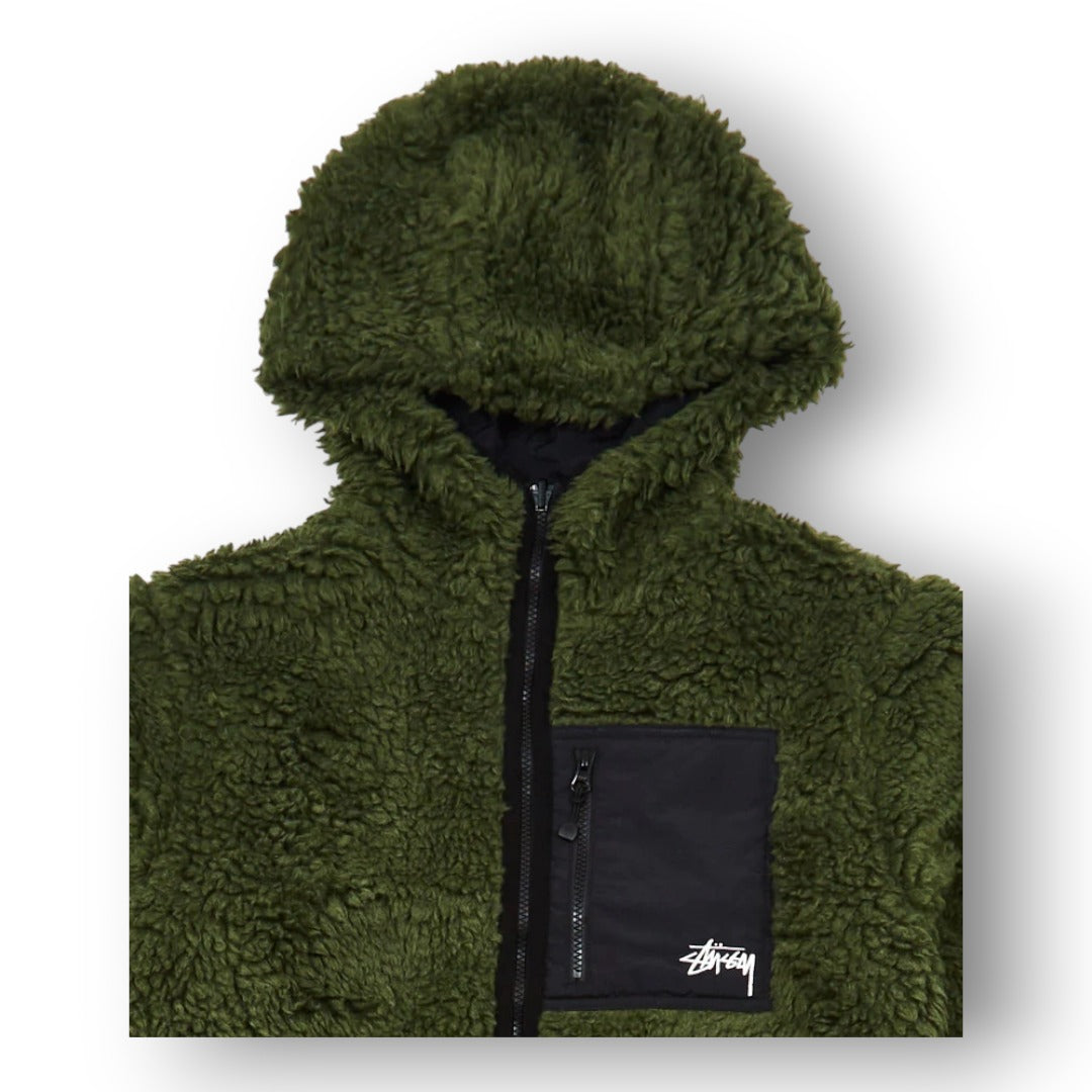 STUSY ''GRASS'' FLEECE