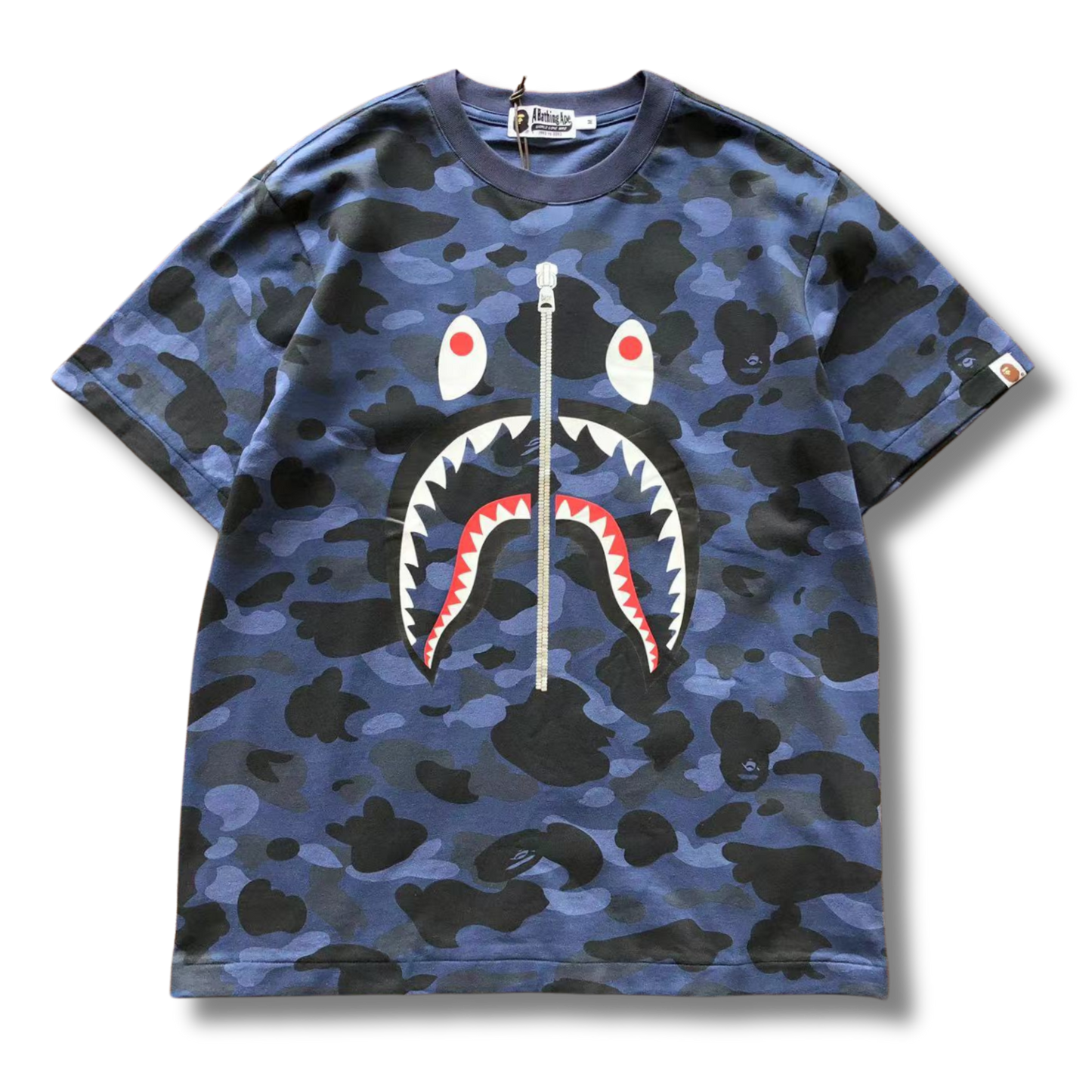 APE "CAMO SMILE" T-SHIRT