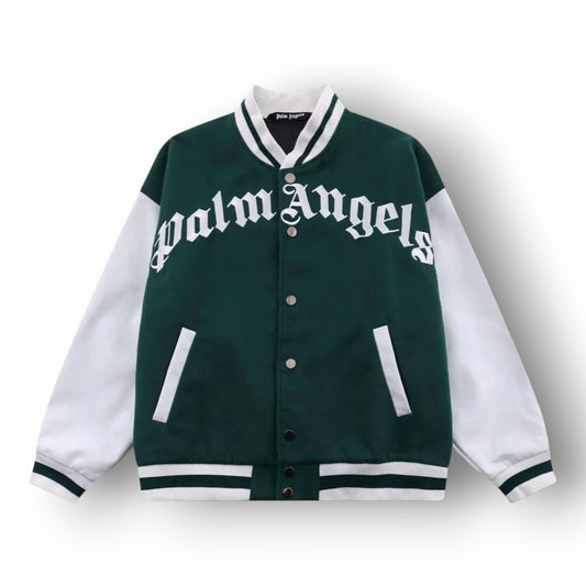 PAM ANGEL VARSITY JACKET ''GREEN''