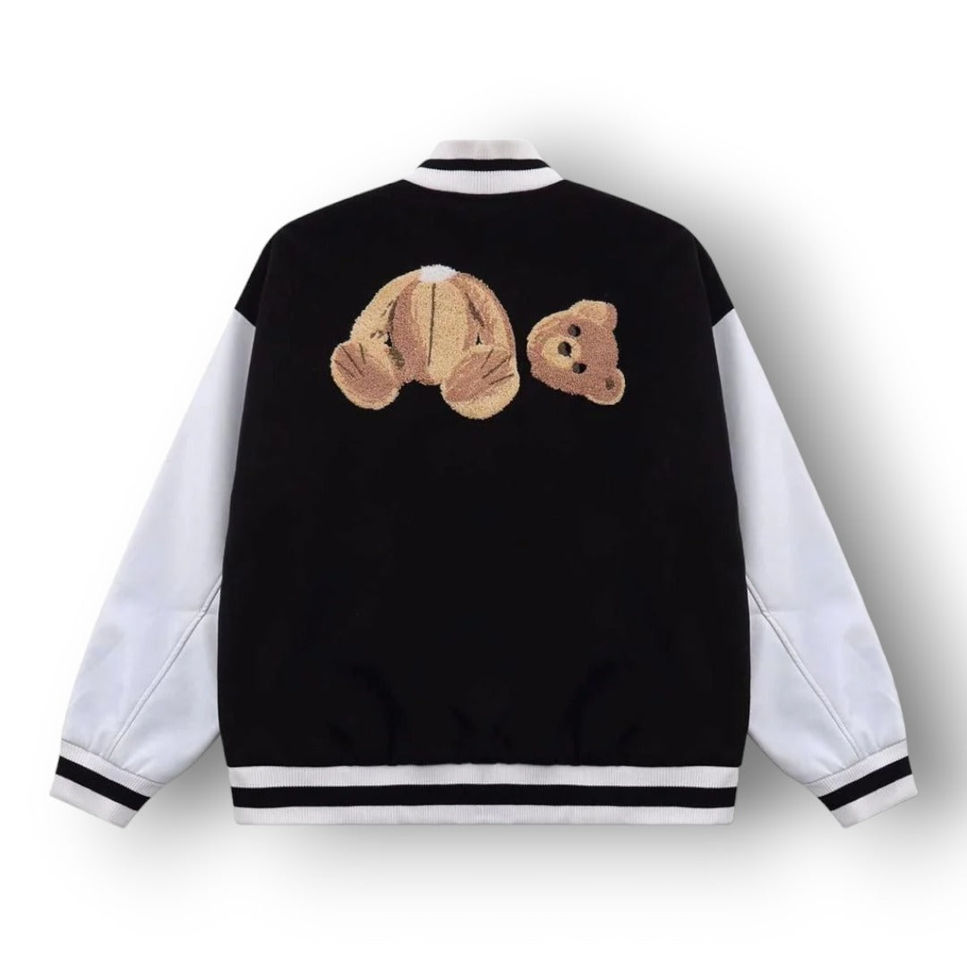 PAM ANGEL VARSITY JACKET ''BLACK''