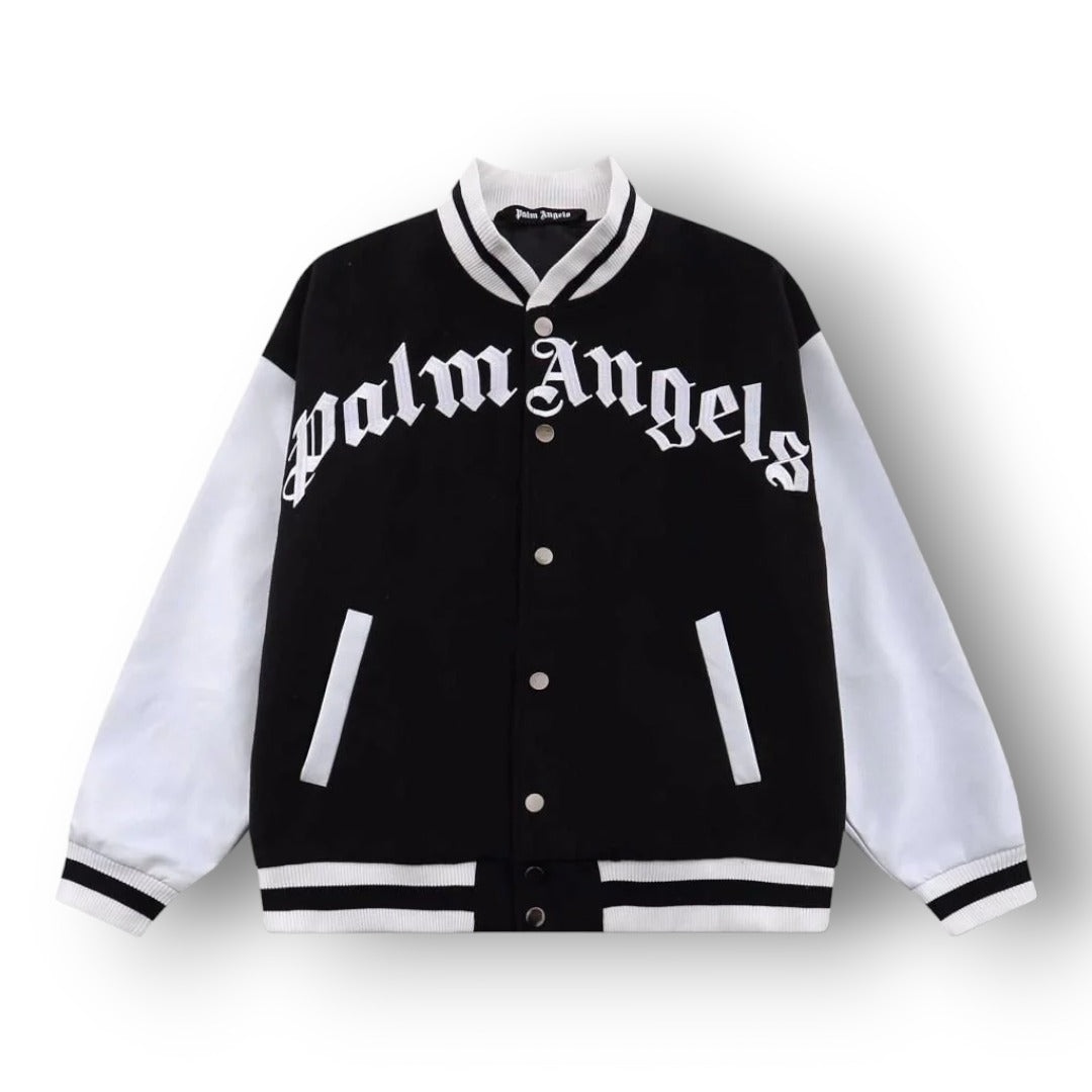 PAM ANGEL VARSITY JACKET ''BLACK''