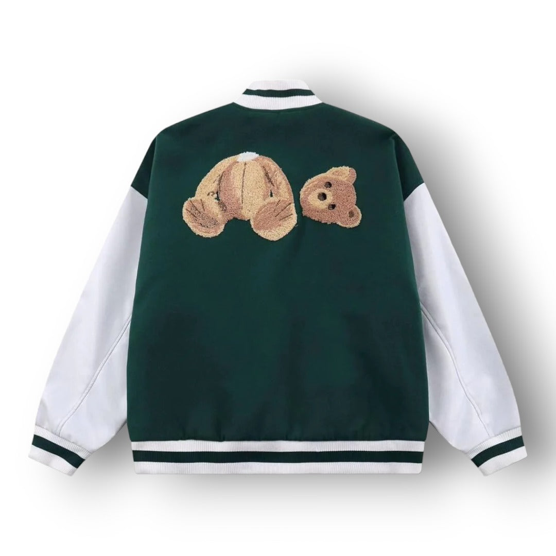 PAM ANGEL VARSITY JACKET ''GREEN''