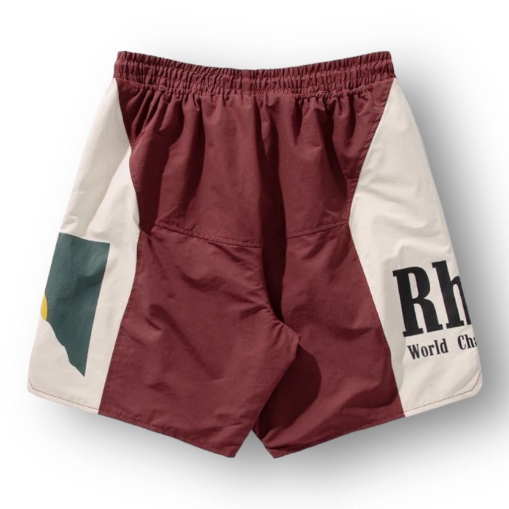 RUDE PANEL LOGO SHORTS