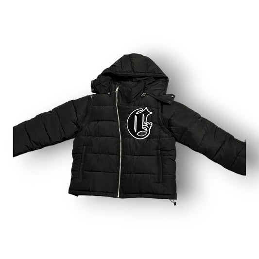 C PUFFER ''MATTE BLACK''