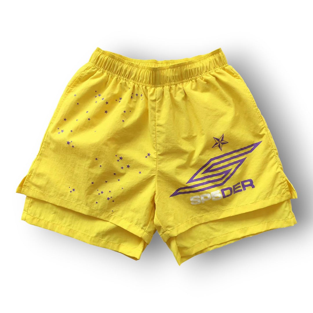 SPDER ''YELLOW S'' SHORTS