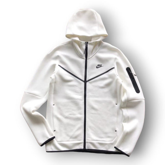 N1KE TECH ZIP JACKET ''FULL WHITE''