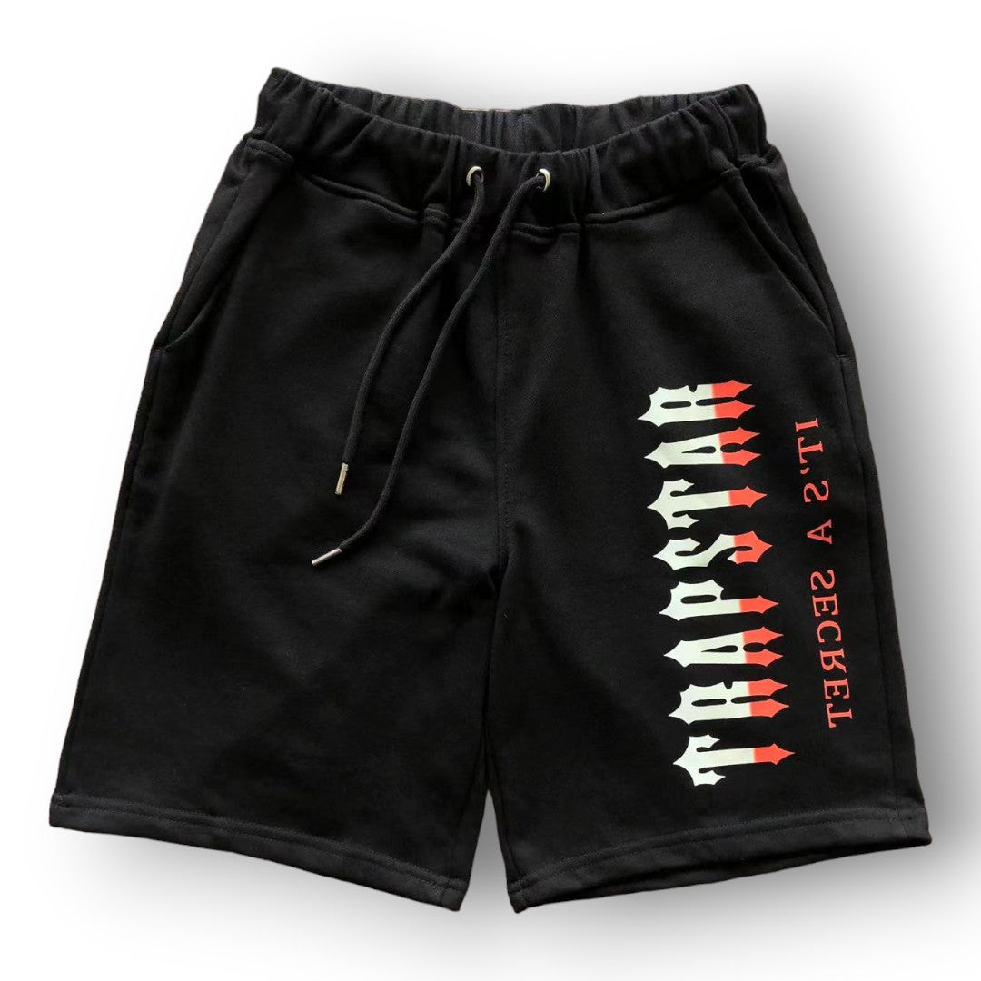 TRAPSTARED ''BLACK/RED'' SHORTS