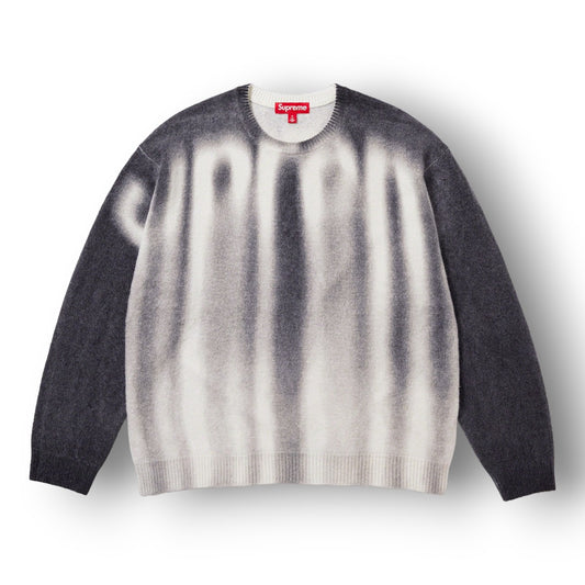 SUPER ''BLURRED BLACK'' SWEATER