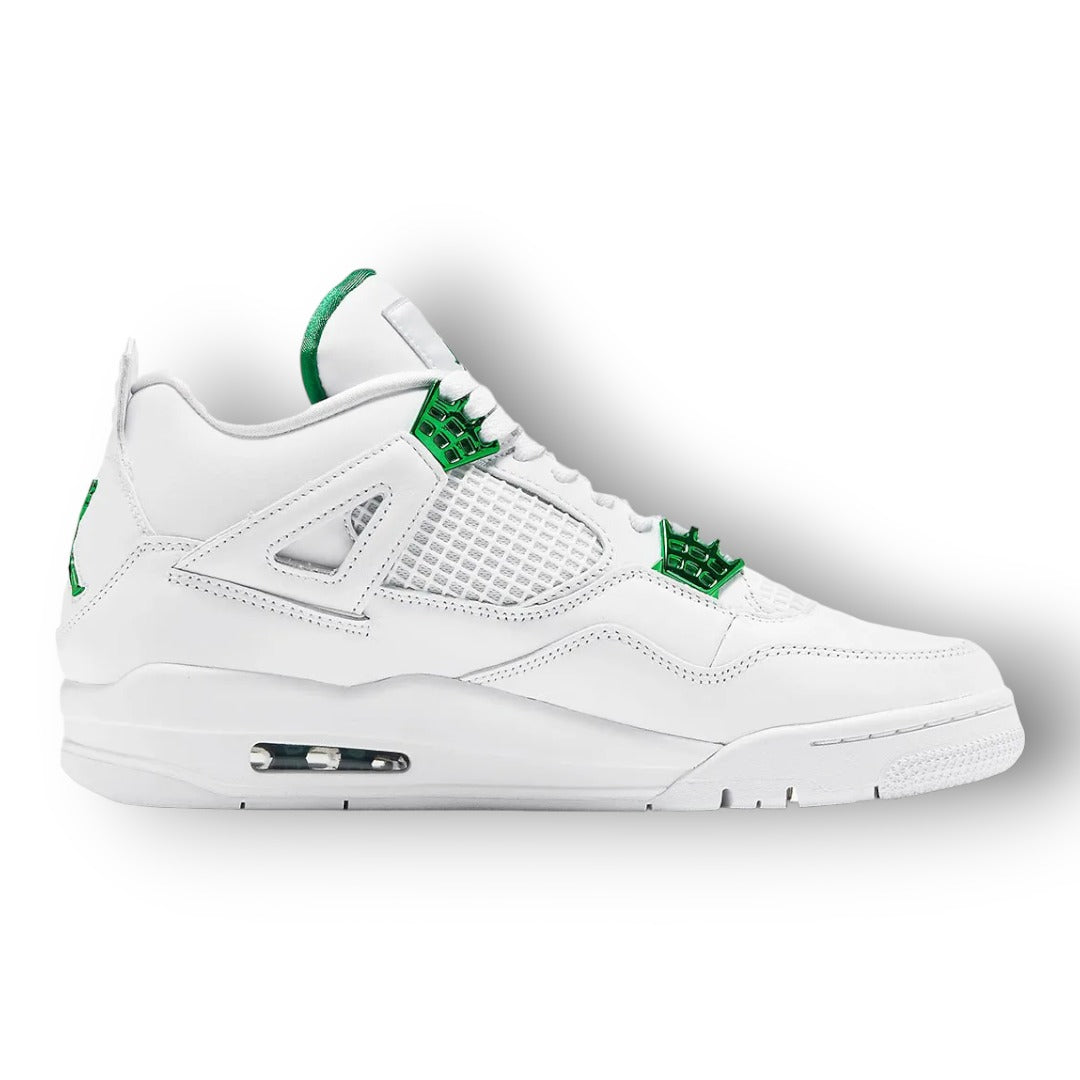 JORD RETRO 4 ''GREEN METALLIC''