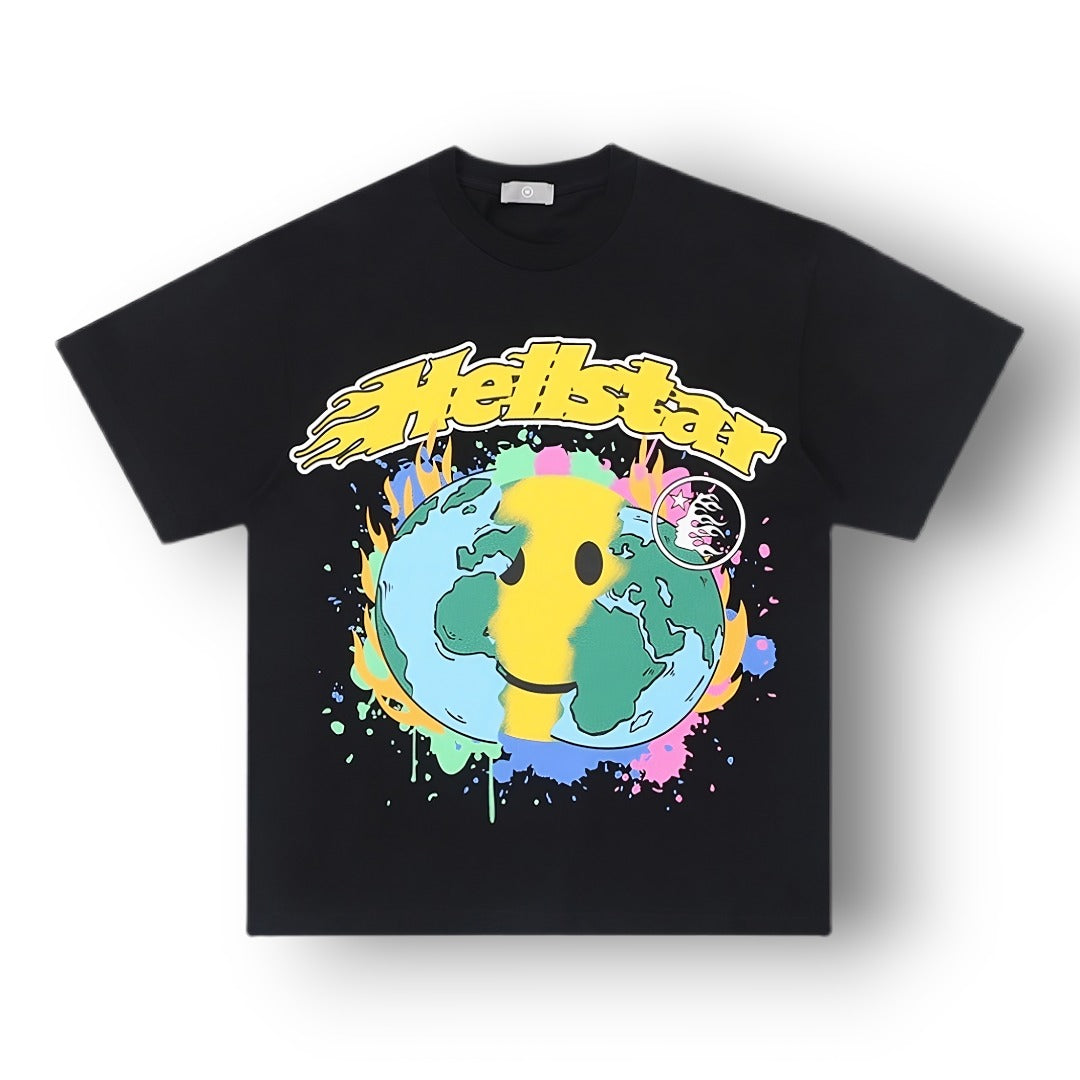 HESTAR WORLDWIDE ''BLACK'' T-SHIRT