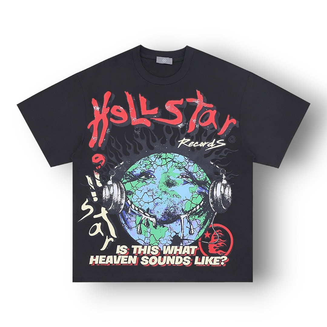 HESTAR RECORDS ''BLACK'' T-SHIRT