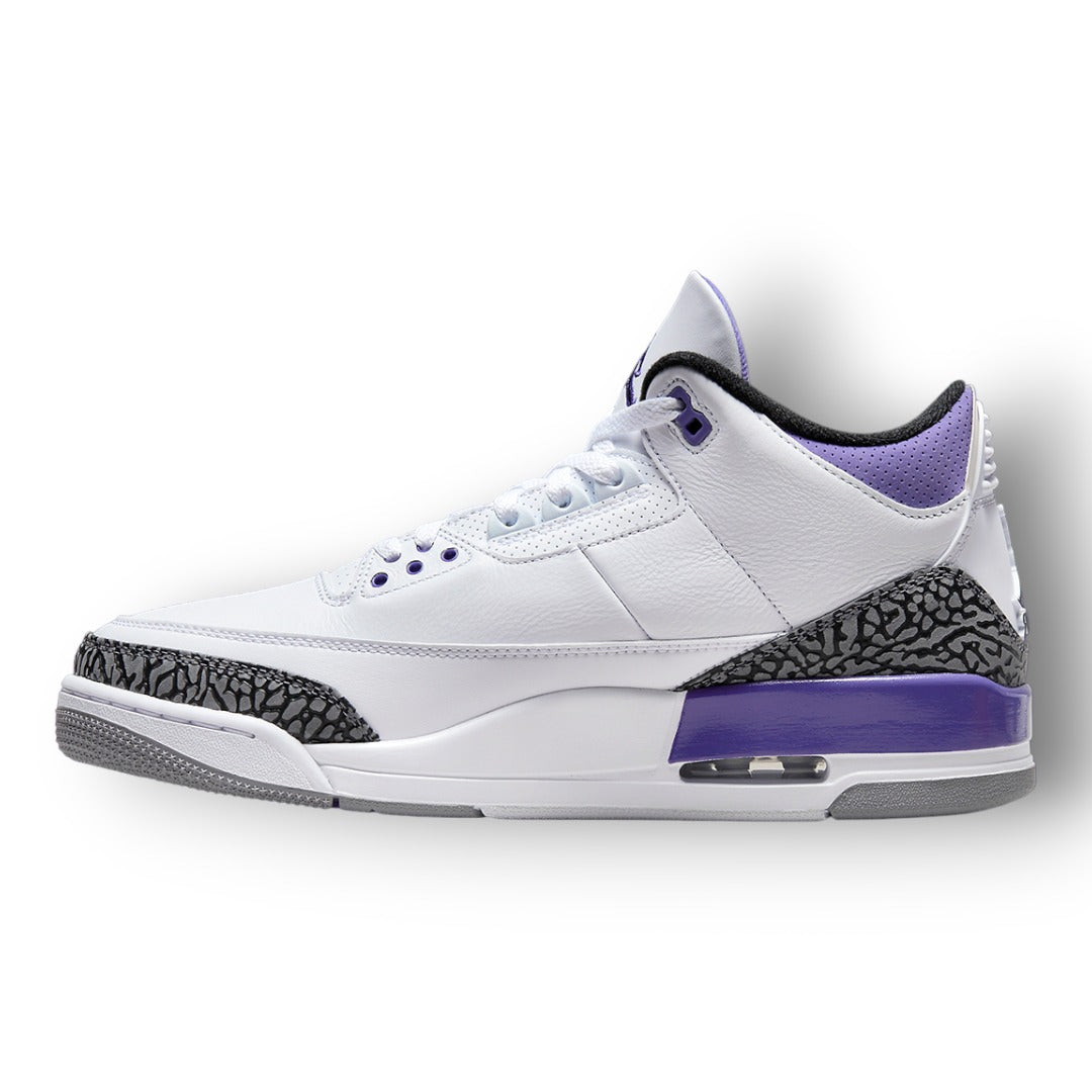 JORD 3 RETRO ''WHITE/PURPLE''