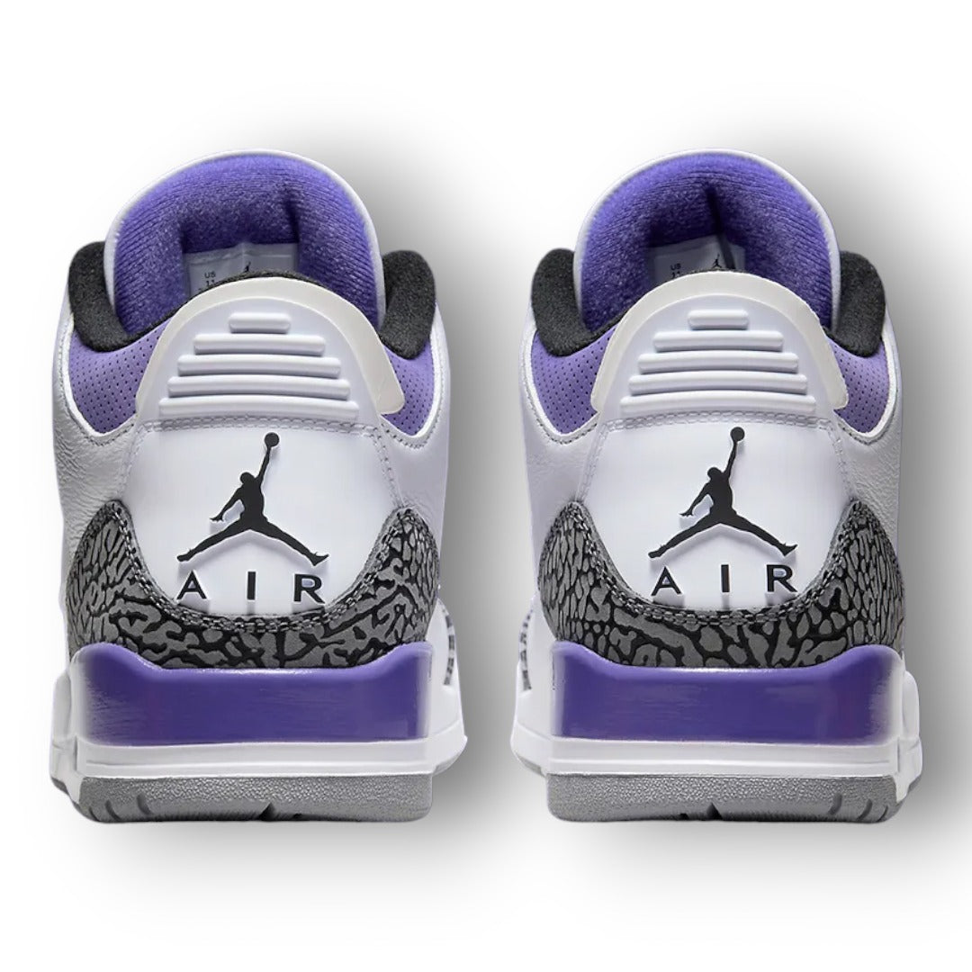 JORD 3 RETRO ''WHITE/PURPLE''