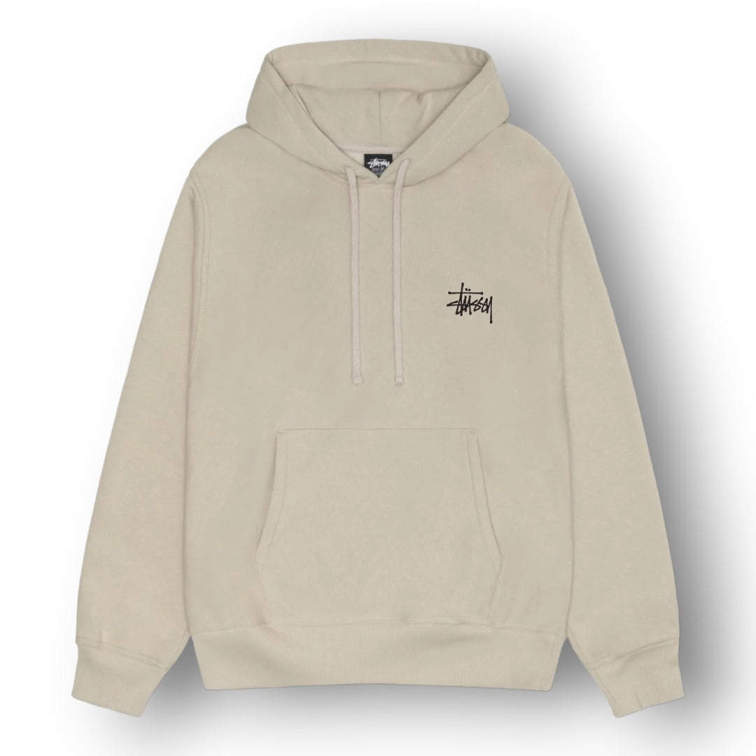 STUSY BASIC LOGO ''LIGHT BROWN'' HOODIE