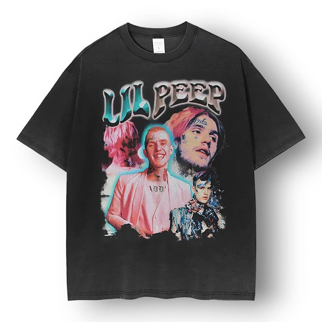 LIL PEEP ''BLACK'' T-SHIRT